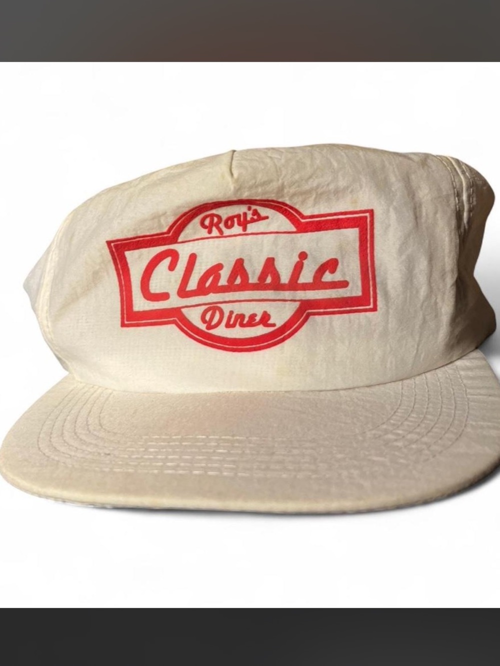 Vintage Roy's Classic Diner Hat Sample Only ACI International Trucker Snapback